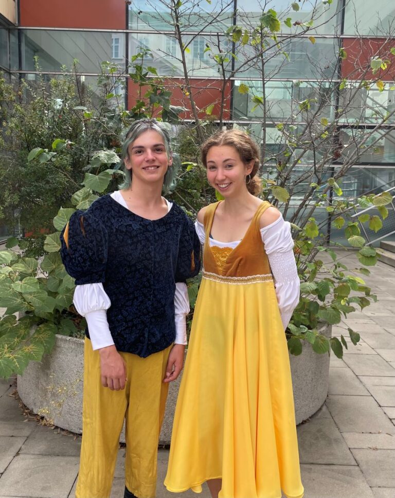 Gustav Adensamer und Elena Haidbauer als Serena und Joe